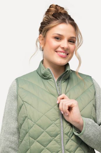 Plus size veliki brojevi Prsluk štepani kraći model za punije