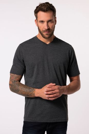 Plus size veliki brojevi Majica Basic V ovratnik za punije