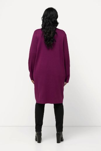 Plus size veliki brojevi Kardigan dugi model s džepovima za punije