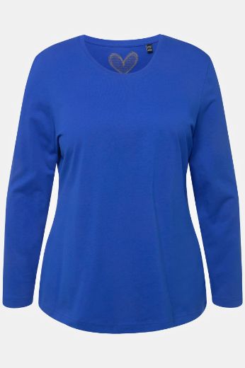 Plus size veliki brojevi Majica dugi rukavi okrugli izrez za punije