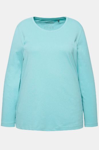 Plus size veliki brojevi Majica dugi rukavi okrugli izrez za punije