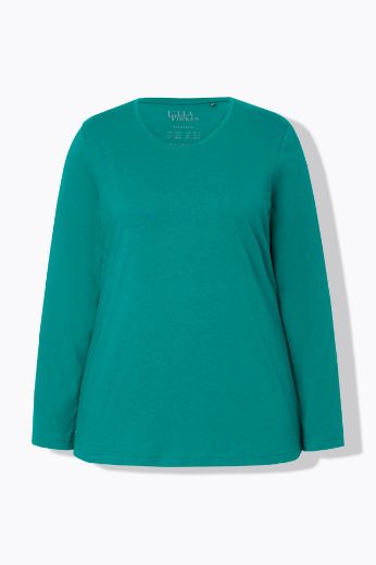 Plus size veliki brojevi Majica dugi rukavi okrugli izrez za punije