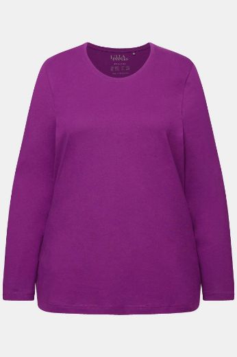 Plus size veliki brojevi Majica dugi rukavi okrugli izrez za punije