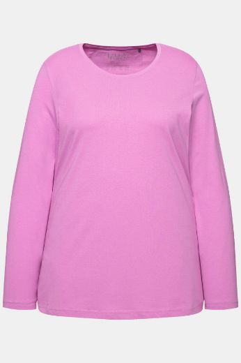 Plus size veliki brojevi Majica dugi rukavi okrugli izrez za punije