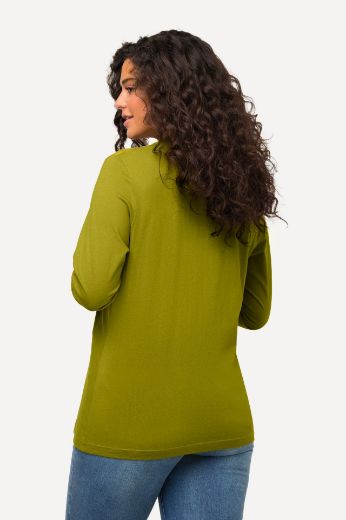 Plus size veliki brojevi Majica dugi rukavi okrugli izrez za punije
