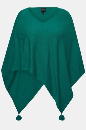 Plus size veliki brojevi Pončo V ovratnik za punije