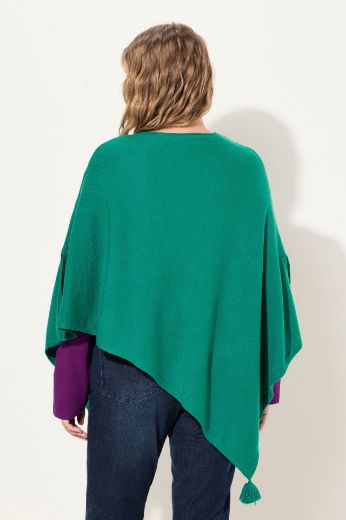 Plus size veliki brojevi Pončo V ovratnik za punije