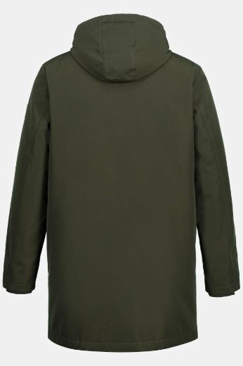 Plus size veliki brojevi Parka s džepovima za punije
