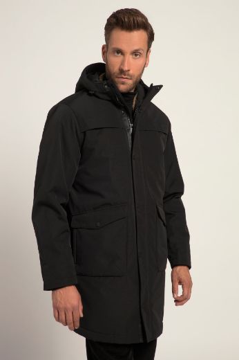 Plus size veliki brojevi Parka s džepovima za punije