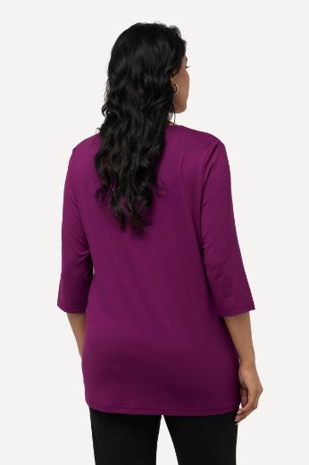 Plus size veliki brojevi Majica okruglog ovratnika za punije