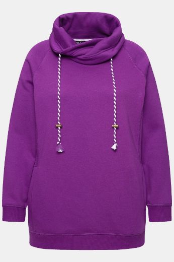 Plus size veliki brojevi Majica sportska s rol kragnom za punije