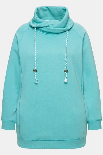 Plus size veliki brojevi Majica sportska s rol kragnom za punije