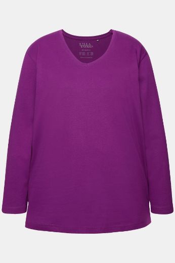 Plus size veliki brojevi Majica Basic dugi rukavi za punije
