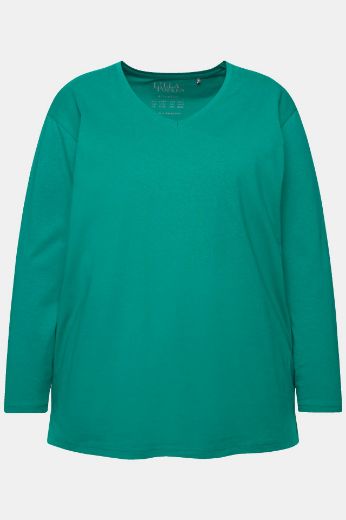 Plus size veliki brojevi Majica Basic dugi rukavi za punije