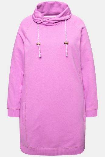 Plus size veliki brojevi Haljina povišenog ovratnika za punije