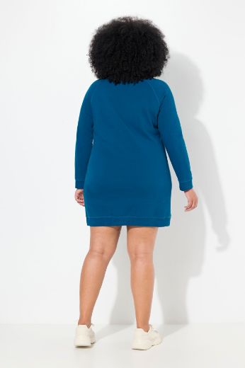 Plus size veliki brojevi Haljina povišenog ovratnika za punije