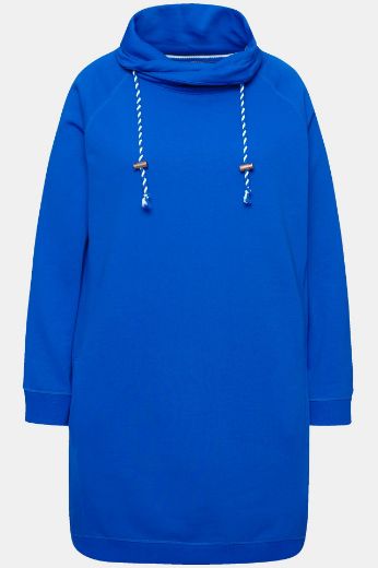 Plus size veliki brojevi Haljina povišenog ovratnika za punije