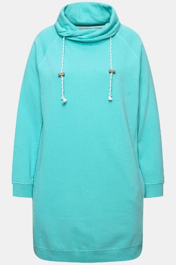 Plus size veliki brojevi Haljina povišenog ovratnika za punije