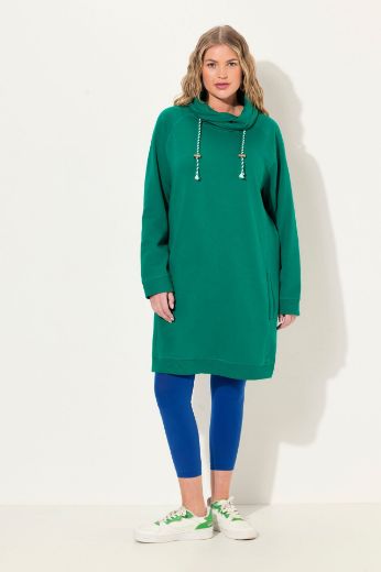 Plus size veliki brojevi Haljina povišenog ovratnika za punije