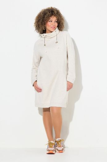 Plus size veliki brojevi Haljina povišenog ovratnika za punije