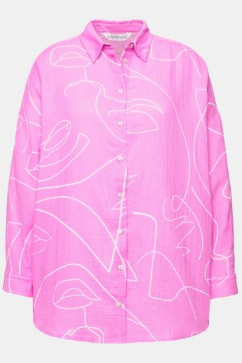 Plus size veliki brojevi Bluza dugih rukava širi model za punije