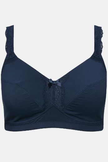 Plus size veliki brojevi Grudnjak bez žica s dodatkom čipke za punije