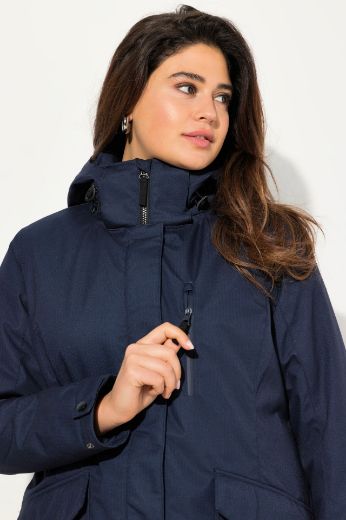 Plus size veliki brojevi Jakna parka s kapuljačom za punije
