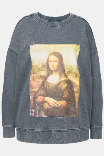 Plus size veliki brojevi Majica dugih rukava s printom za punije