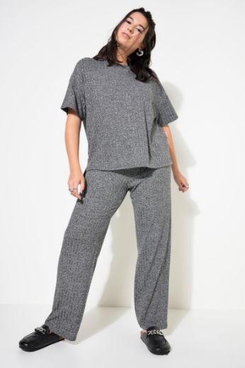 Plus size veliki brojevi Pidžama kratkih rukava i dugih nogavica za punije