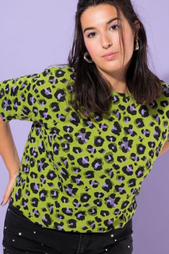 Plus size veliki brojevi Majica kratkih rukava širi model za punije