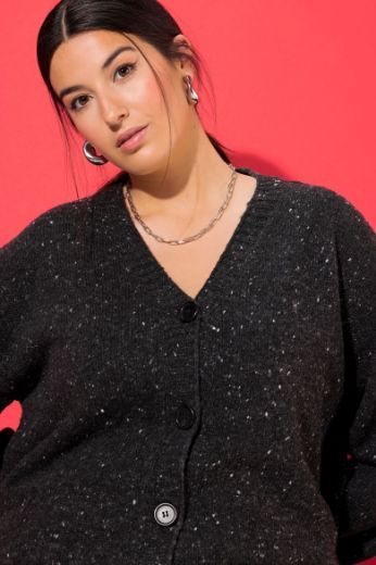 Plus size veliki brojevi Kardigan V ovratnika za punije