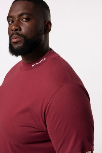 Plus size veliki brojevi Majica kratkih rukava s natpisom na ovratniku za punije