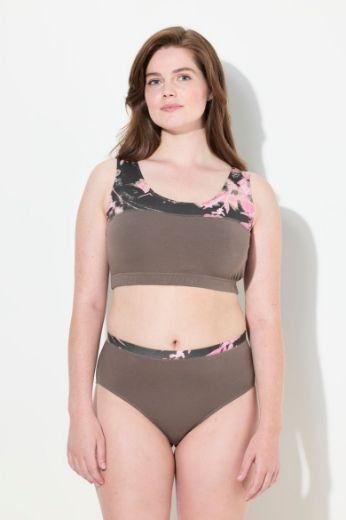 Plus size veliki brojevi Grudnjak sportski od eko pamuka za punije