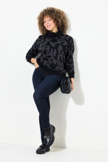 Plus size veliki brojevi Traperice uži kroj za punije
