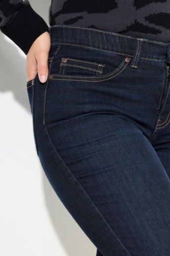 Plus size veliki brojevi Traperice uži kroj za punije