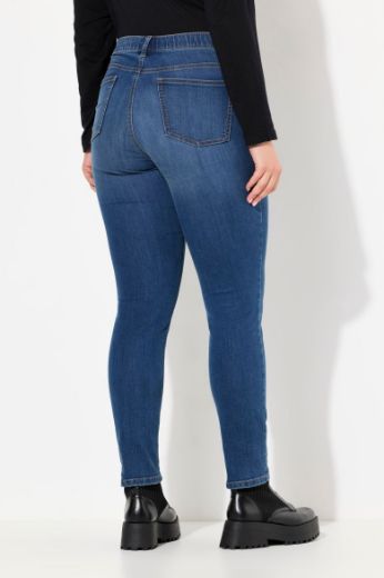 Plus size veliki brojevi Traperice uži kroj za punije
