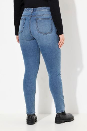 Plus size veliki brojevi Traperice uži kroj za punije