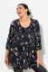 Veliki brojevi Bluza 3/4 rukava okrugog ovratnika moda za punije