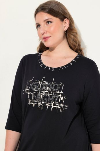 Plus size veliki brojevi Spavaćica 2/3 rukava 2 komada za punije