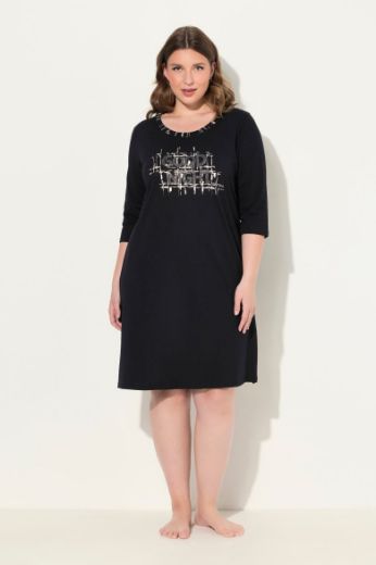 Plus size veliki brojevi Spavaćica 2/3 rukava 2 komada za punije
