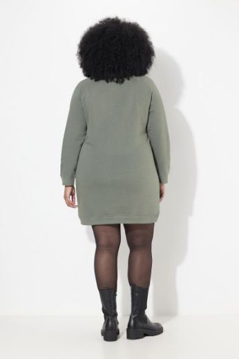 Plus size veliki brojevi Haljina povišenog ovratnika za punije