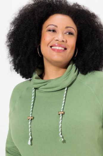 Plus size veliki brojevi Haljina povišenog ovratnika za punije