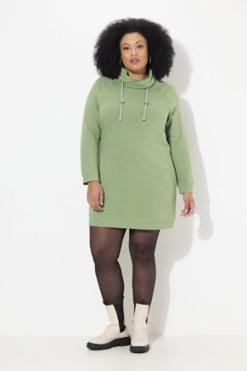 Plus size veliki brojevi Haljina povišenog ovratnika za punije