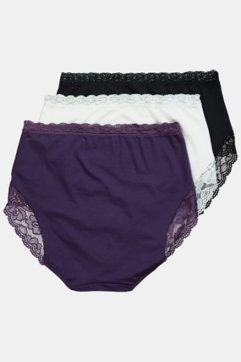 Plus size veliki brojevi Gaćice maxi 3 komada za punije