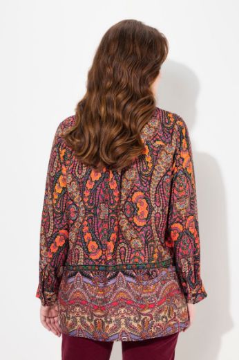 Plus size veliki brojevi Bluza dugih rukava s printom za punije