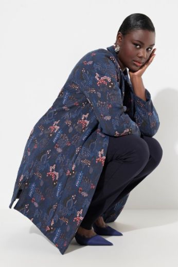 Plus size veliki brojevi Jakna lagana s printom za punije