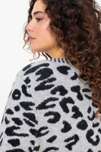 Plus size veliki brojevi Kardigan dugih rukava duži kroj za punije