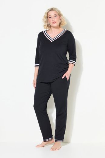 Plus size veliki brojevi Pidžama 3/4 rukava i dugih nogavica za punije
