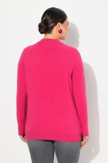 Plus size veliki brojevi Pulover povišenog ovratnika za punije
