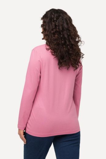 Plus size veliki brojevi Majica dugi rukavi okrugli izrez za punije
